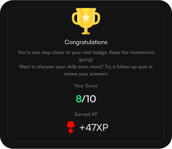Earn XP & Unlock Rewards
